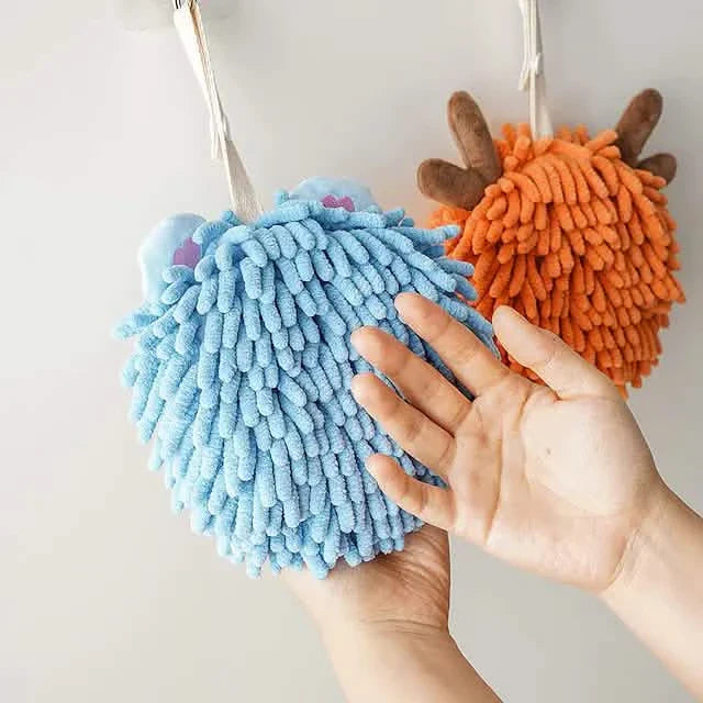 2-Pack: Chenille Hand Towels