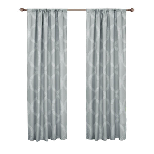 2-Piece Set: Sloane Street Ogee Window Panel Pair