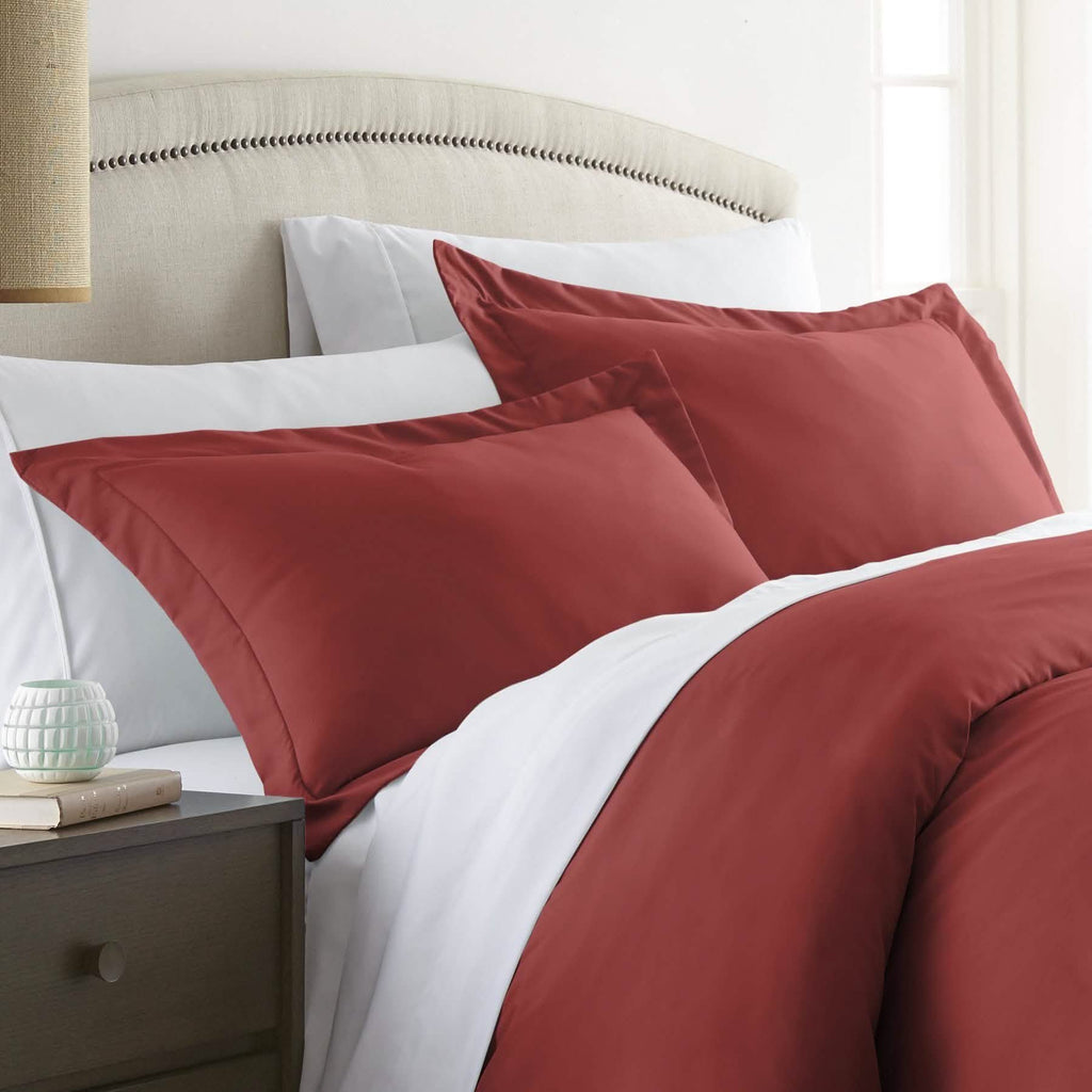 2-Piece: Solid Pillow Sham Set