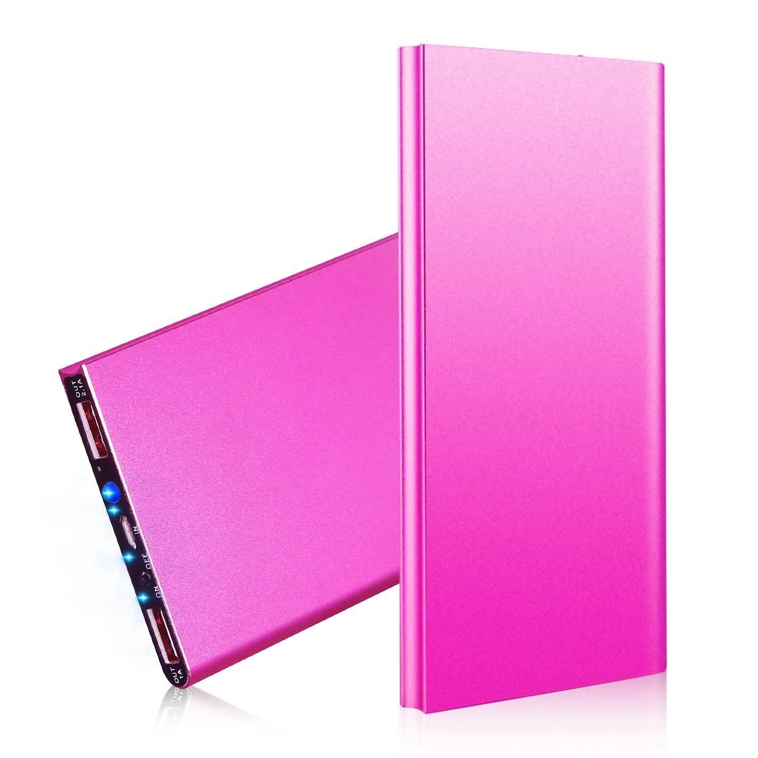 20000mAh Power Bank Ultra Thin External Battery Pack