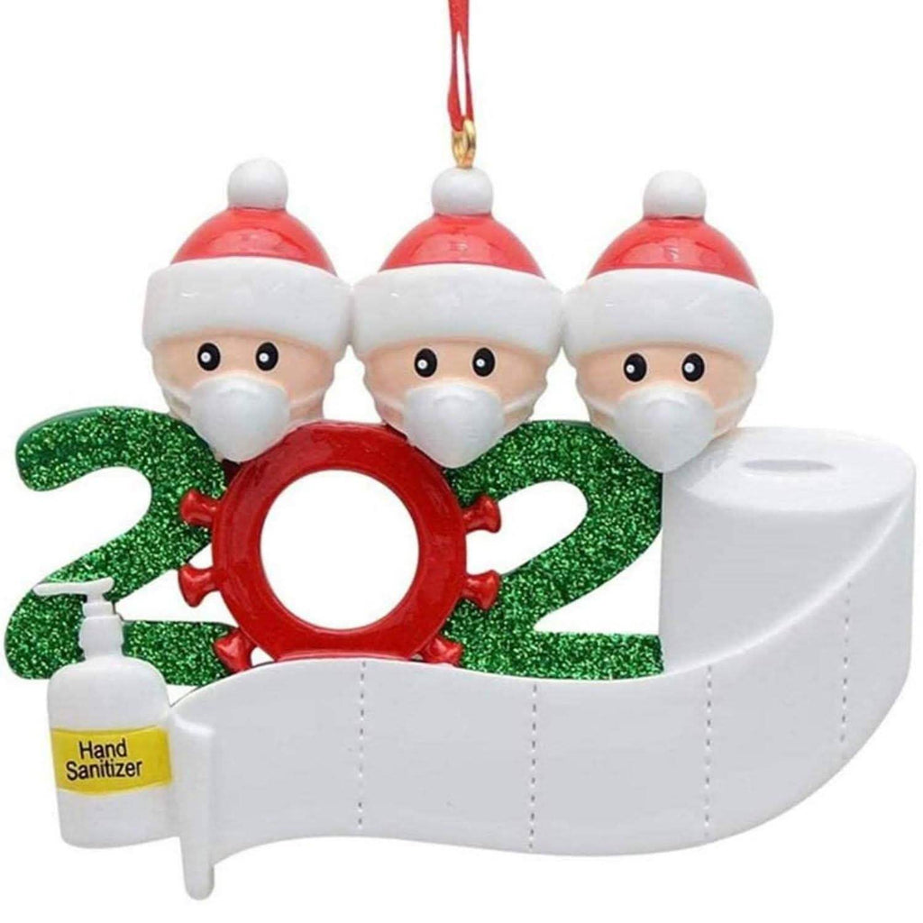 2020 Quarantine Family Personalized Christmas Ornaments