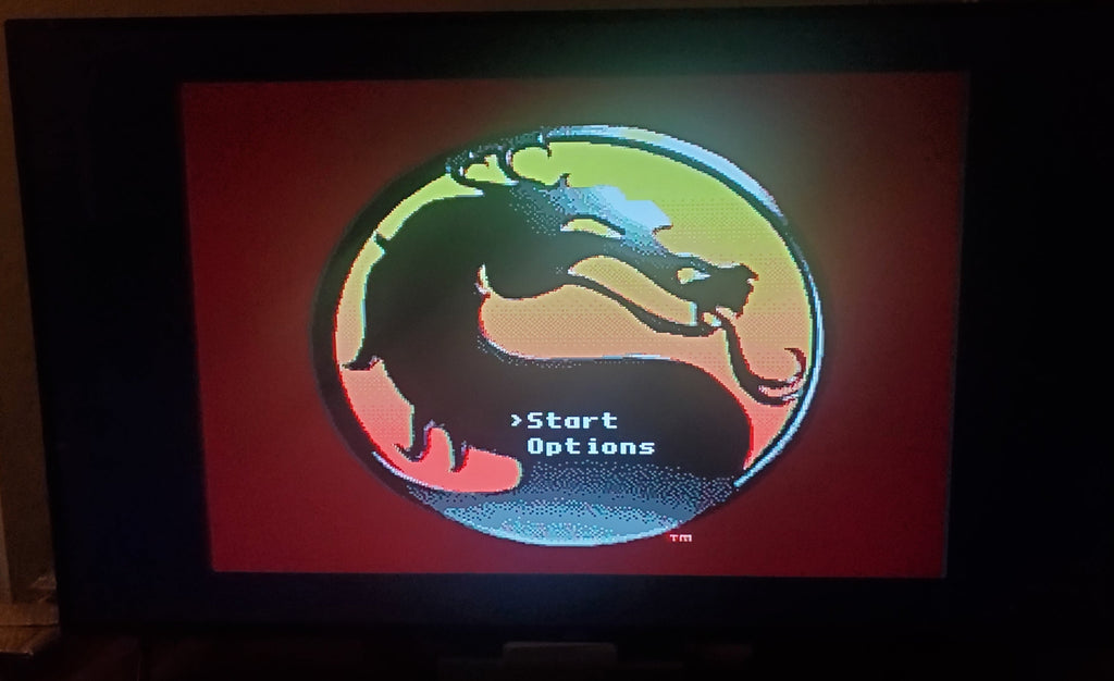 Mortal Kombat 2 Sega Genesis Mega Drive Video Game Cartridge