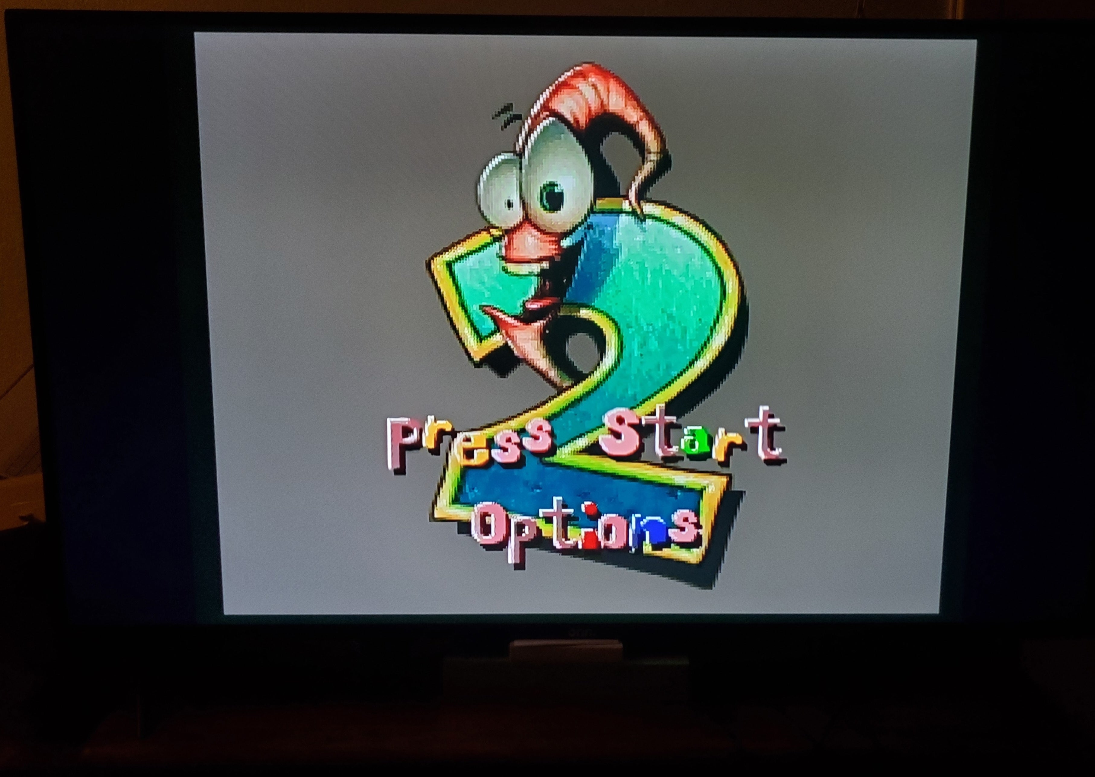 Eathworm Jim 2 SNES Video Game Cartridge Super Nintendo