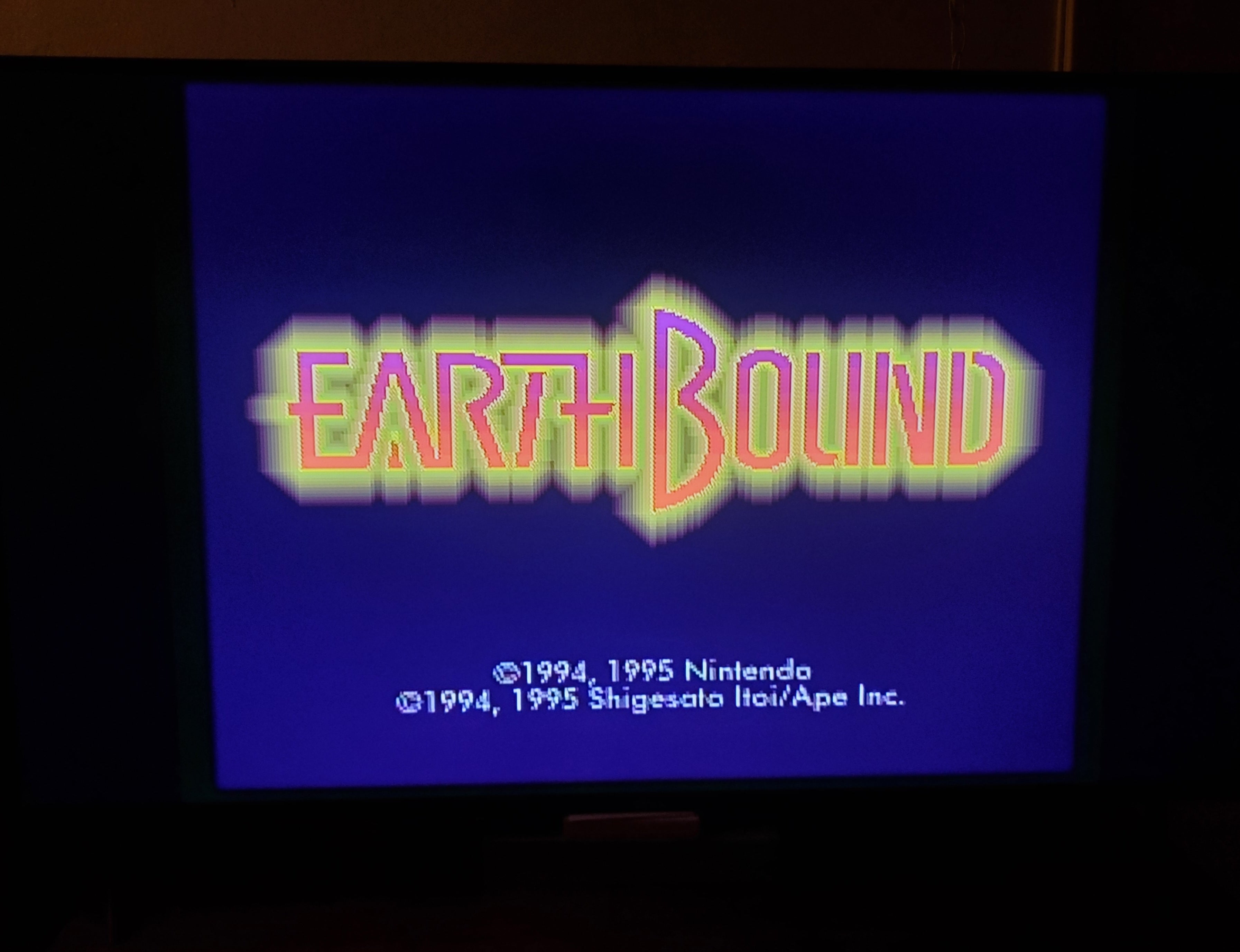 Earthbound SNES Video Game Cartridge Super Nintendo 1995