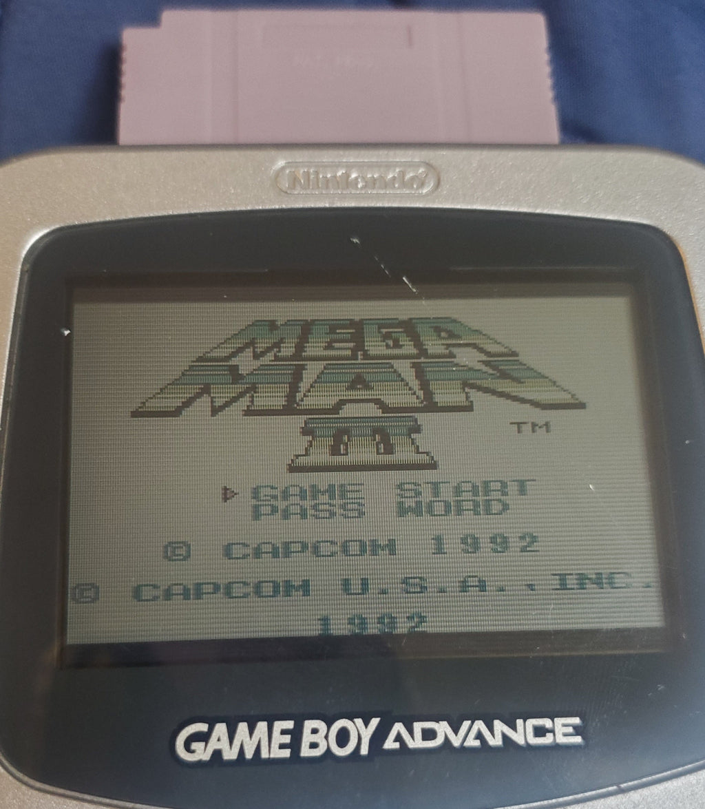 Mega Man 3 GB Video Game Cartridge Game Boy