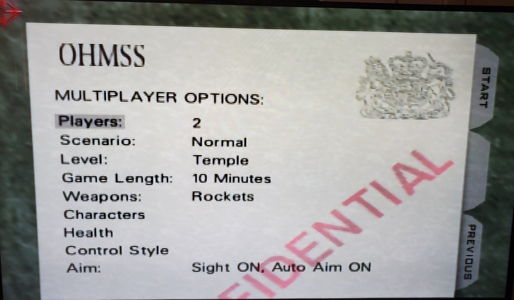 Goldeneye 007 N64 Nintendo 64 Video Game Cartridge