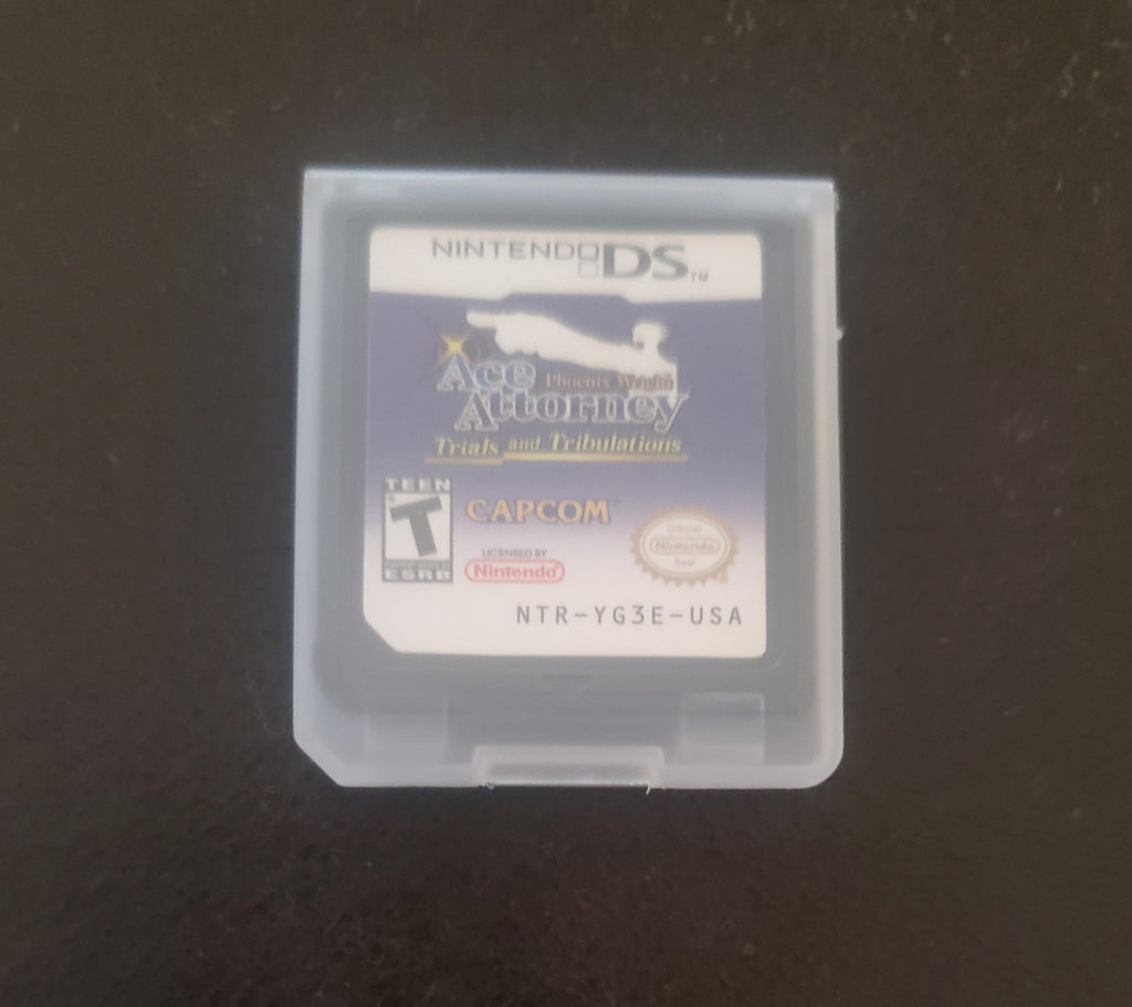 Phoenix Wright Ace Attorney Trials and Tribulations NDS Video Game Nintendo DS