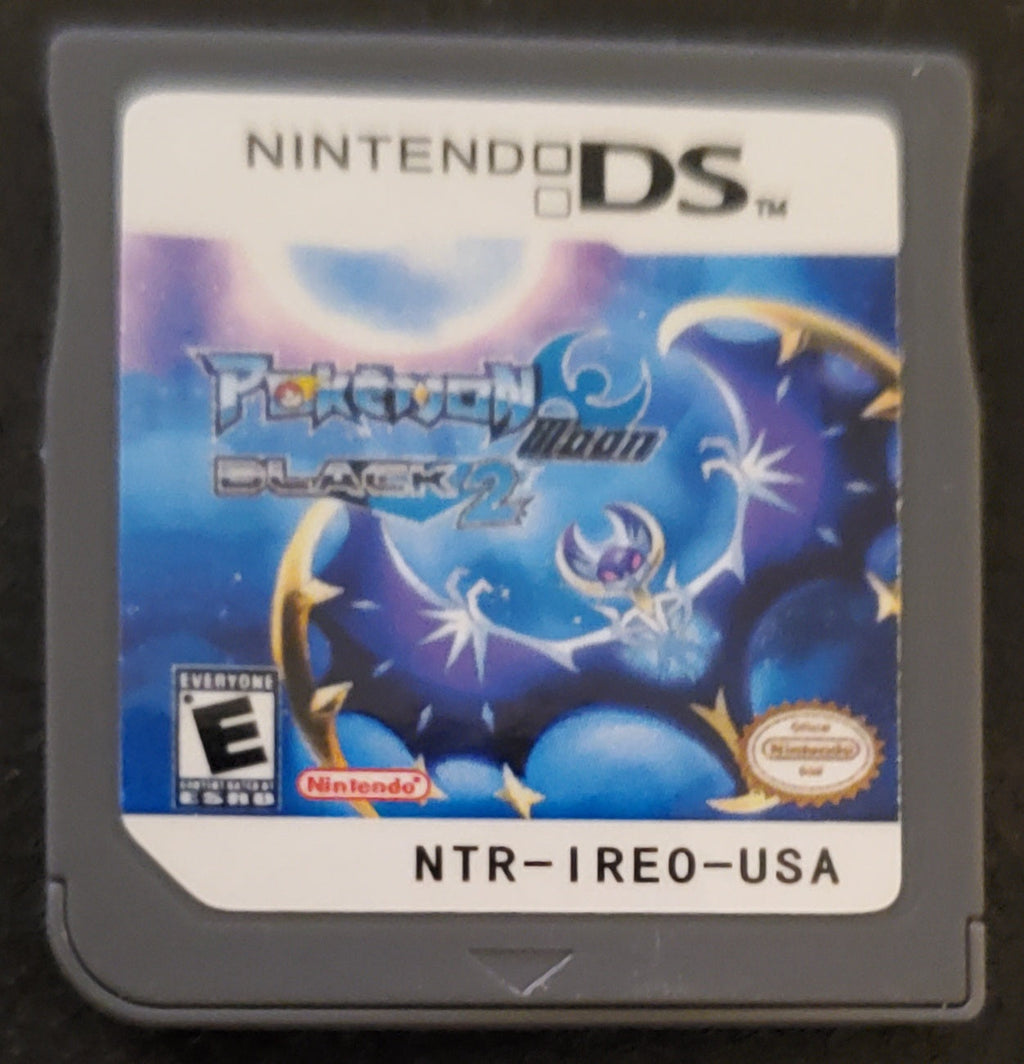 Pokemon Moon Black 2 NDS Video Game Nintendo DS with Box