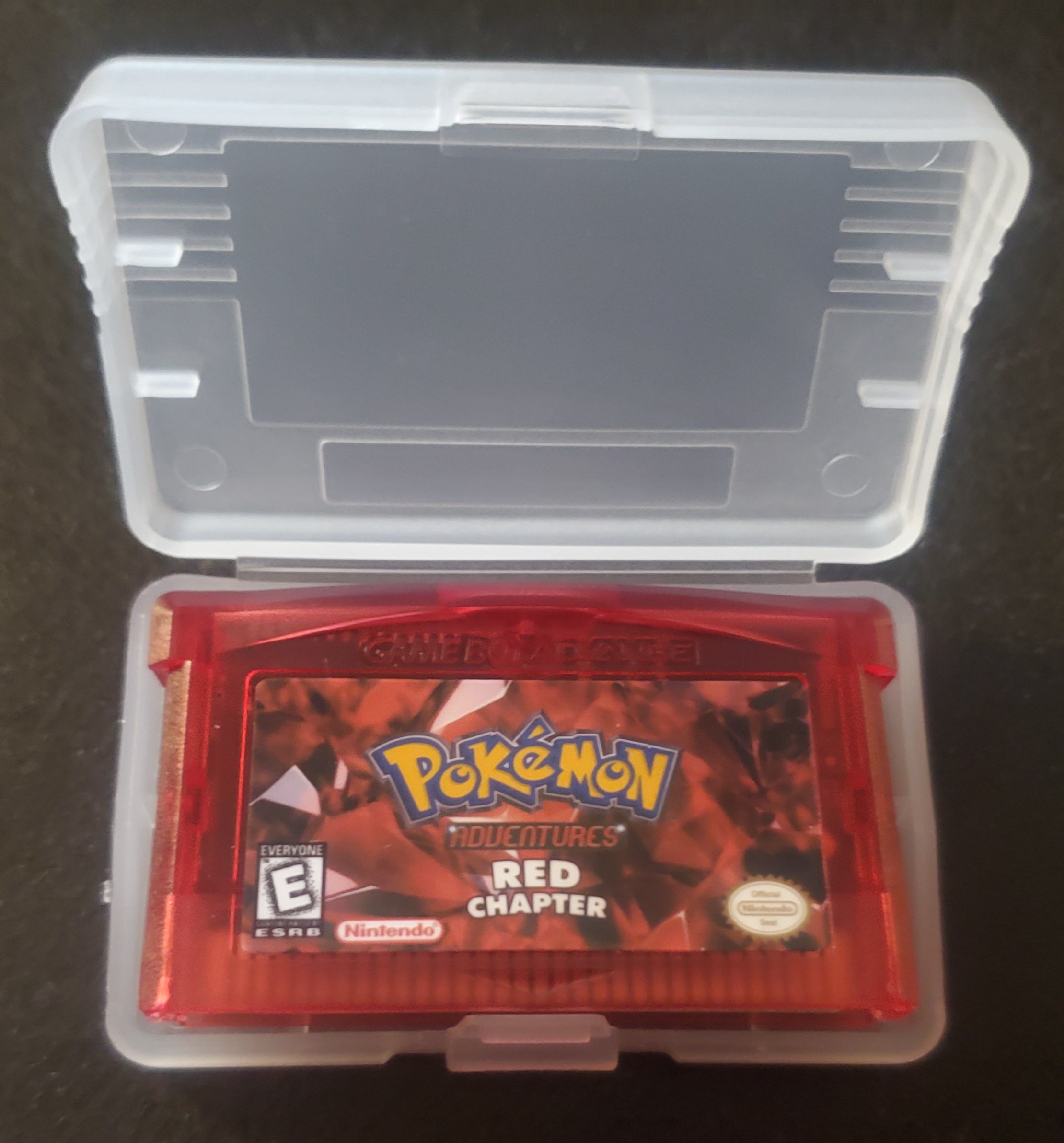Pokemon Adventures Red Chapter GBA ROM Hack Video Game Boy Advance