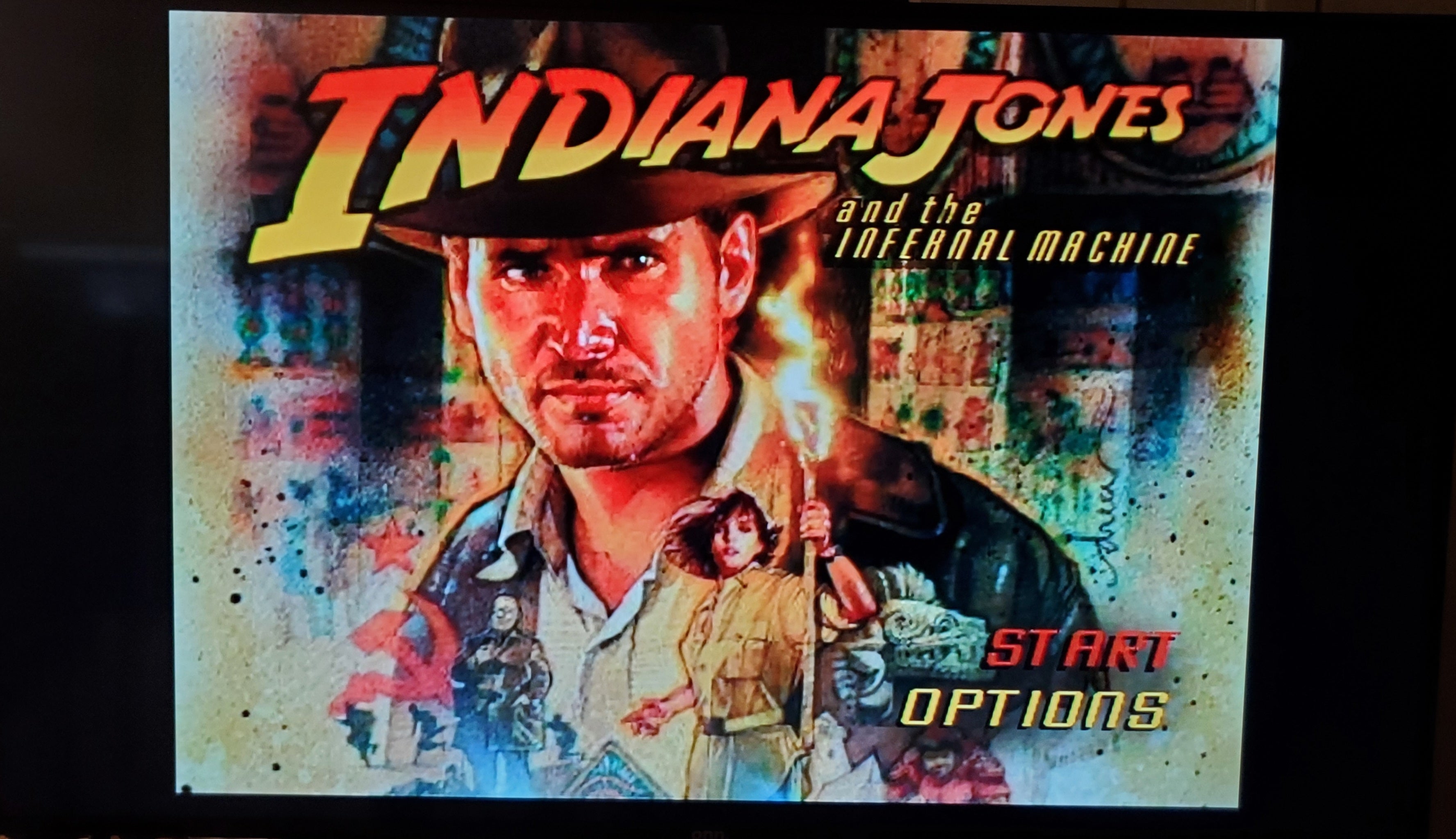 Indiana Jones and the Infernal Machine N64 Nintendo 64 Video Game 1999