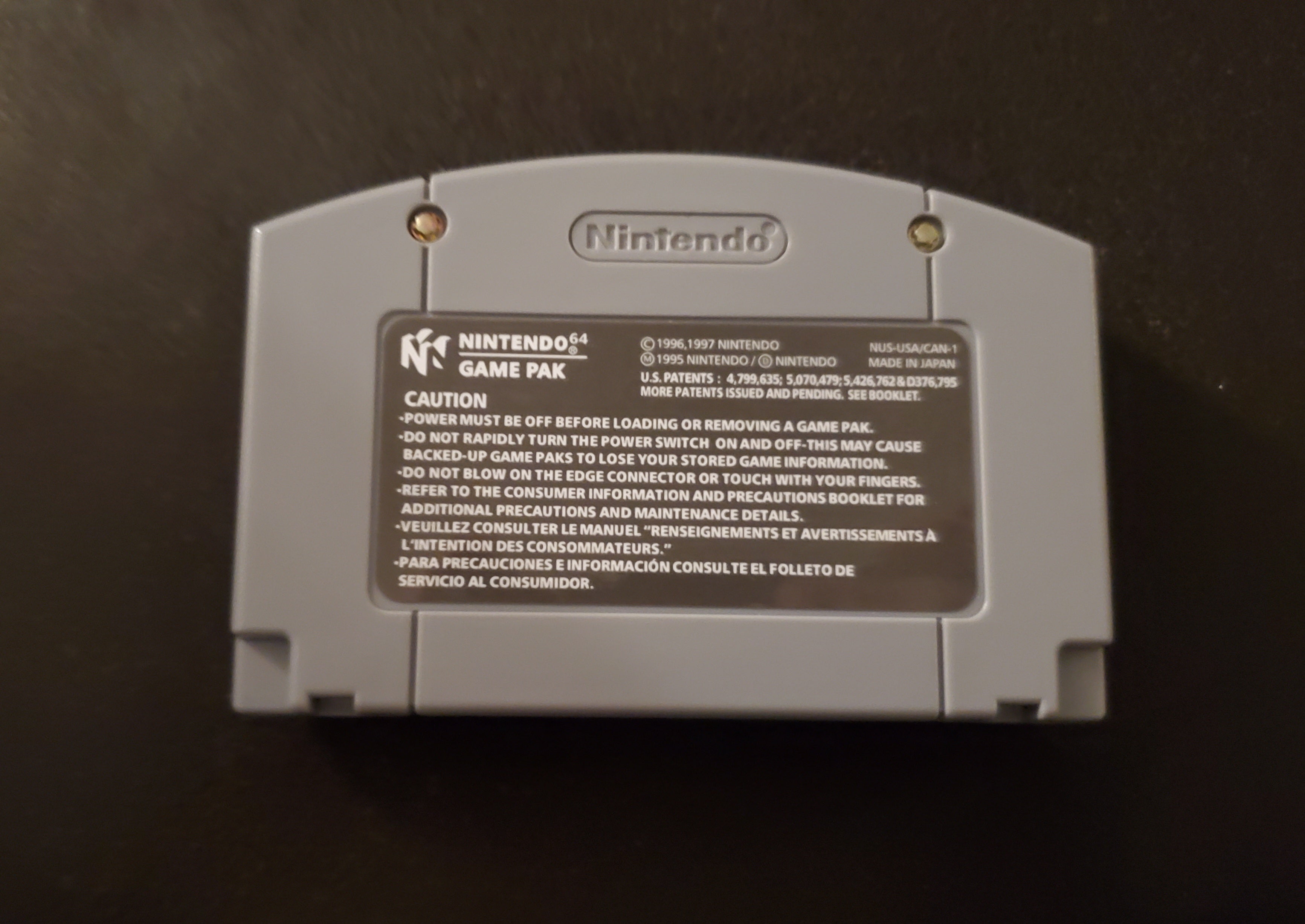 Mischief Makers N64 Nintendo 64 Video Game Cartridge 1997