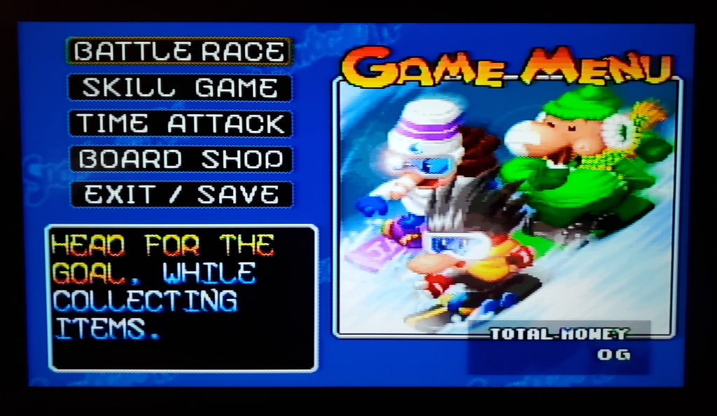 Snowboard Kids 1 N64 Nintendo 64 Video Game Cartridge 1997