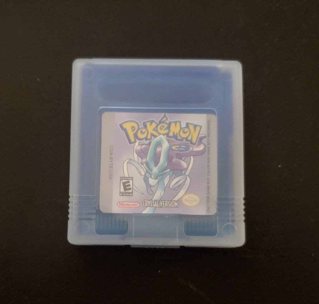 Pokemon Crystal GBC Gameboy Color Video Game Cartridge 2001