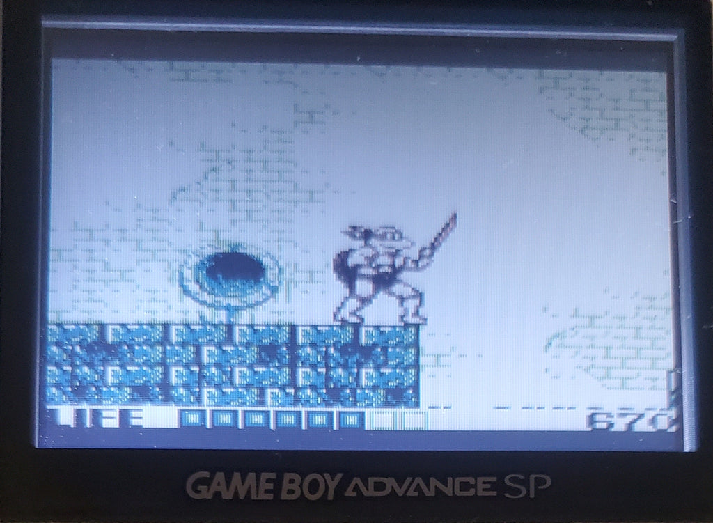 TMNT Fall Of The Foot Clan GB Video Game Catridge Gameboy 1990