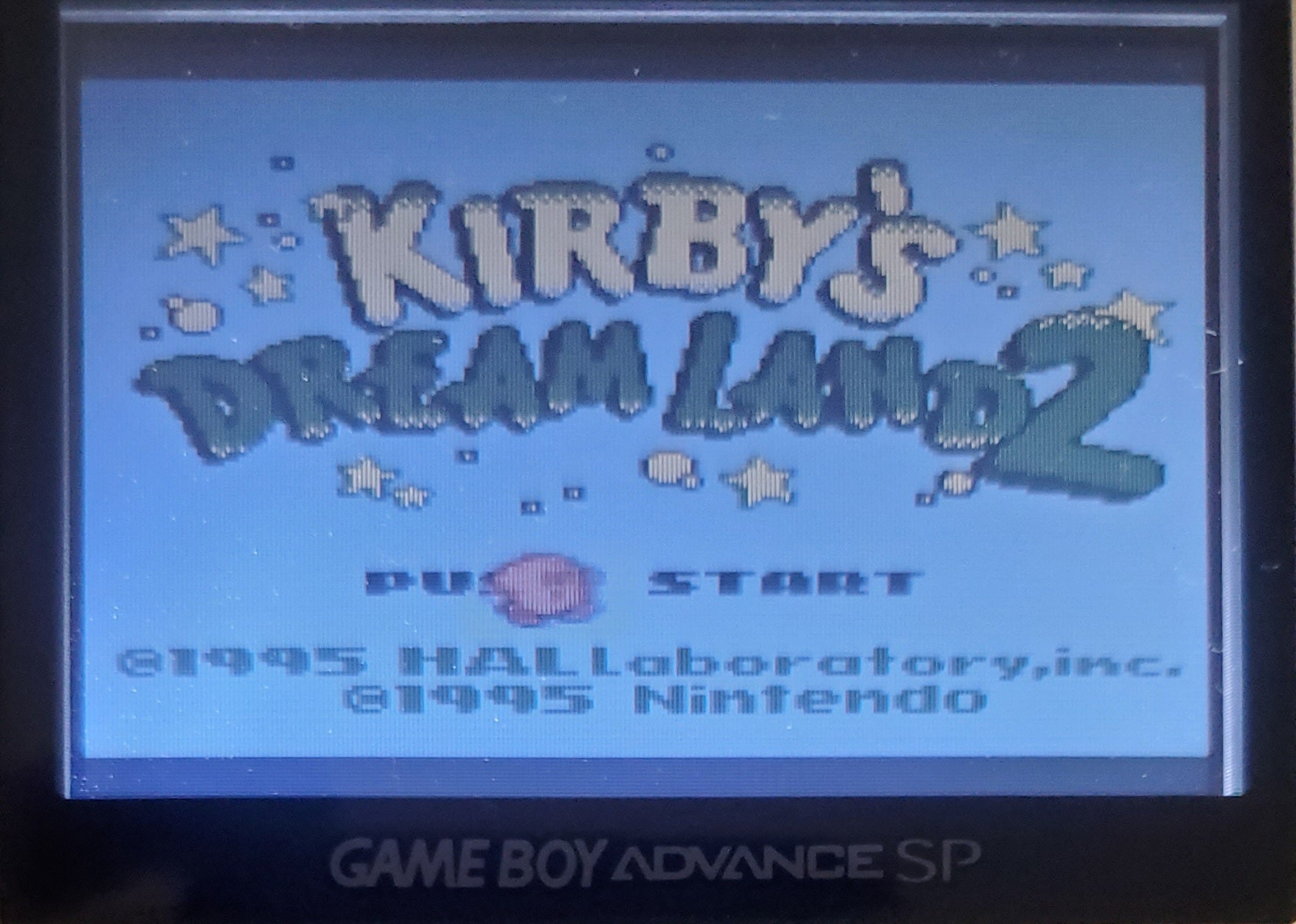 Kirby's Dream Land 2 GB Video Game Catridge Gameboy 1995