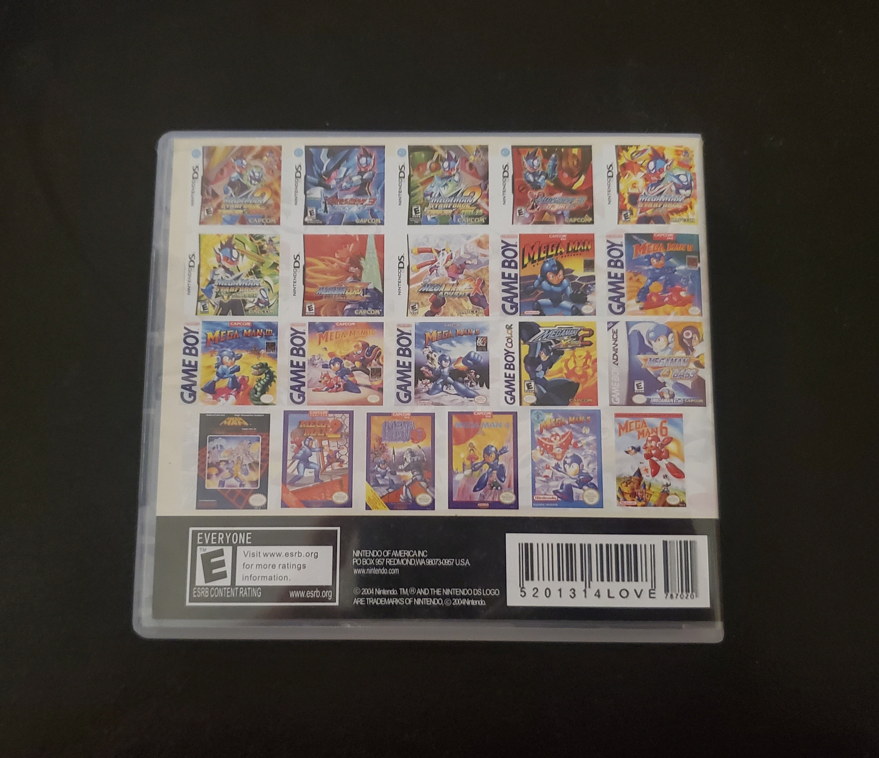 Mega Man Legacy Collection NDS Video Game Nintendo DS with Box 39 in 1