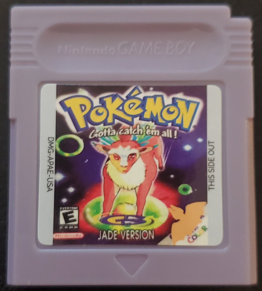 GBC Pokemon ROM Hack Video Game Cartridge GameBoy Color