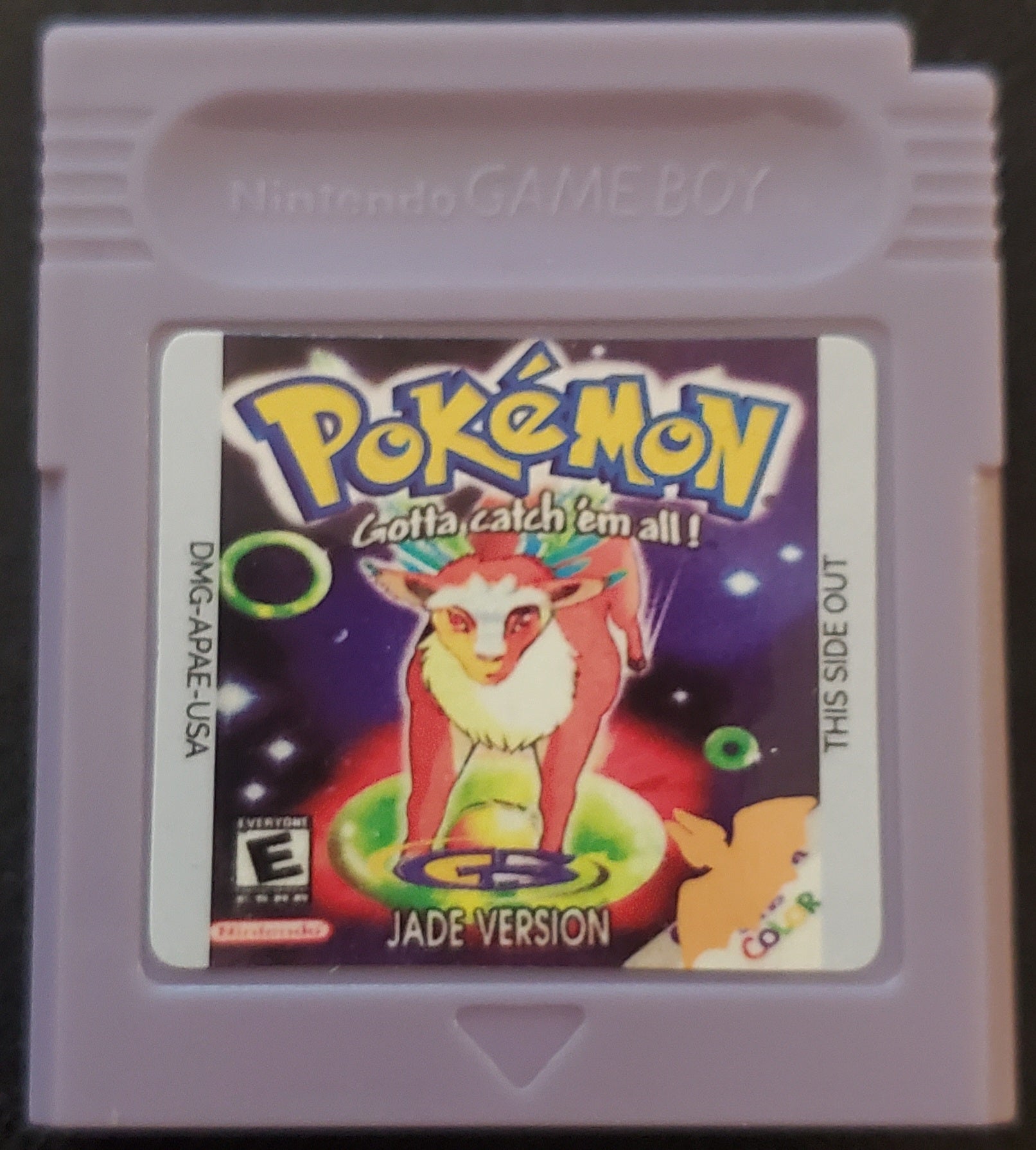 GBC Pokemon ROM Hack Video Game Cartridge GameBoy Color