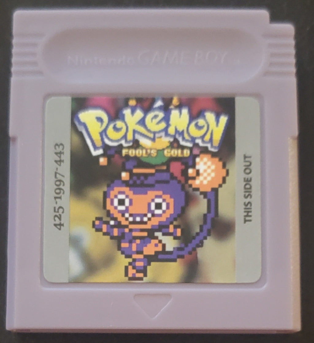 GBC Pokemon ROM Hack Video Game Cartridge GameBoy Color