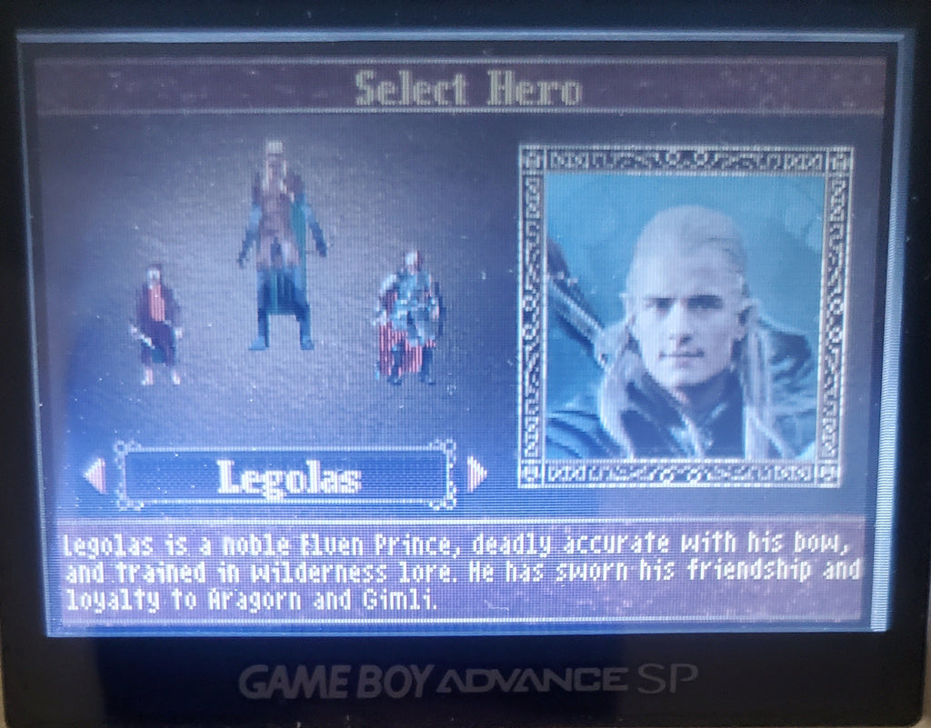 Lord of the Rings The Return of the King GBA Video Game Boy Advance 2003 EUR