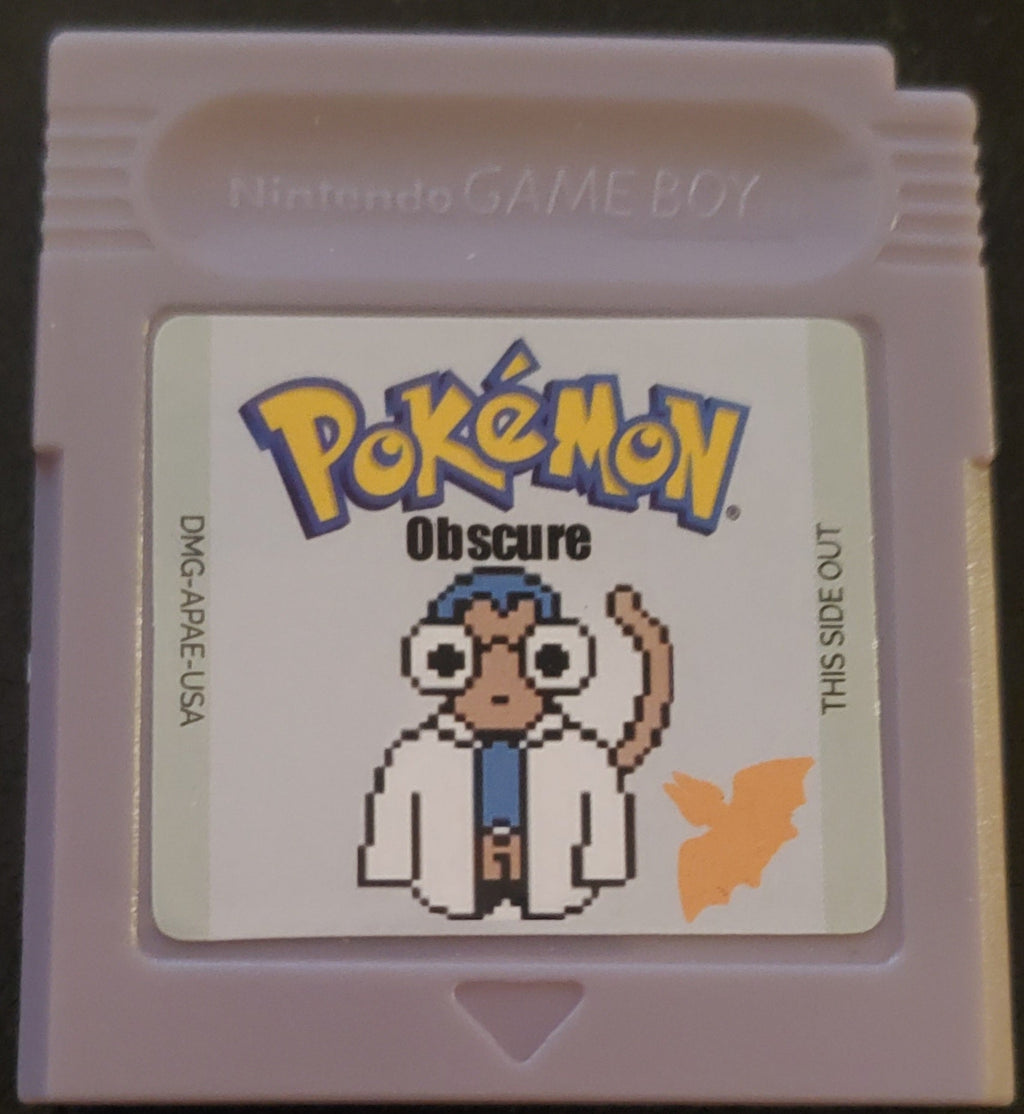 GBC Pokemon ROM Hack Video Game Cartridge GameBoy Color