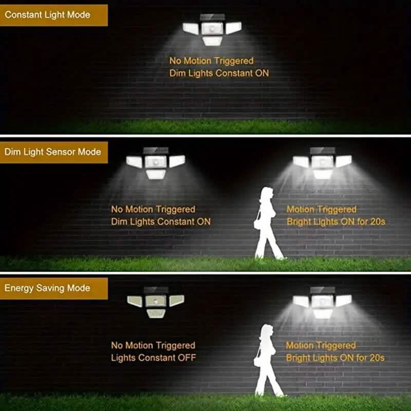 270 LED Solar Garden Outdoor Lights