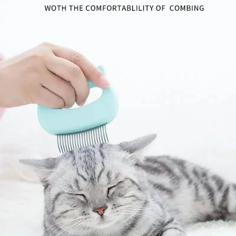 3-Pack: Pet Deshedding Brush Grooming and Shedding Matted Fur Remover Massage Dematting Tool
