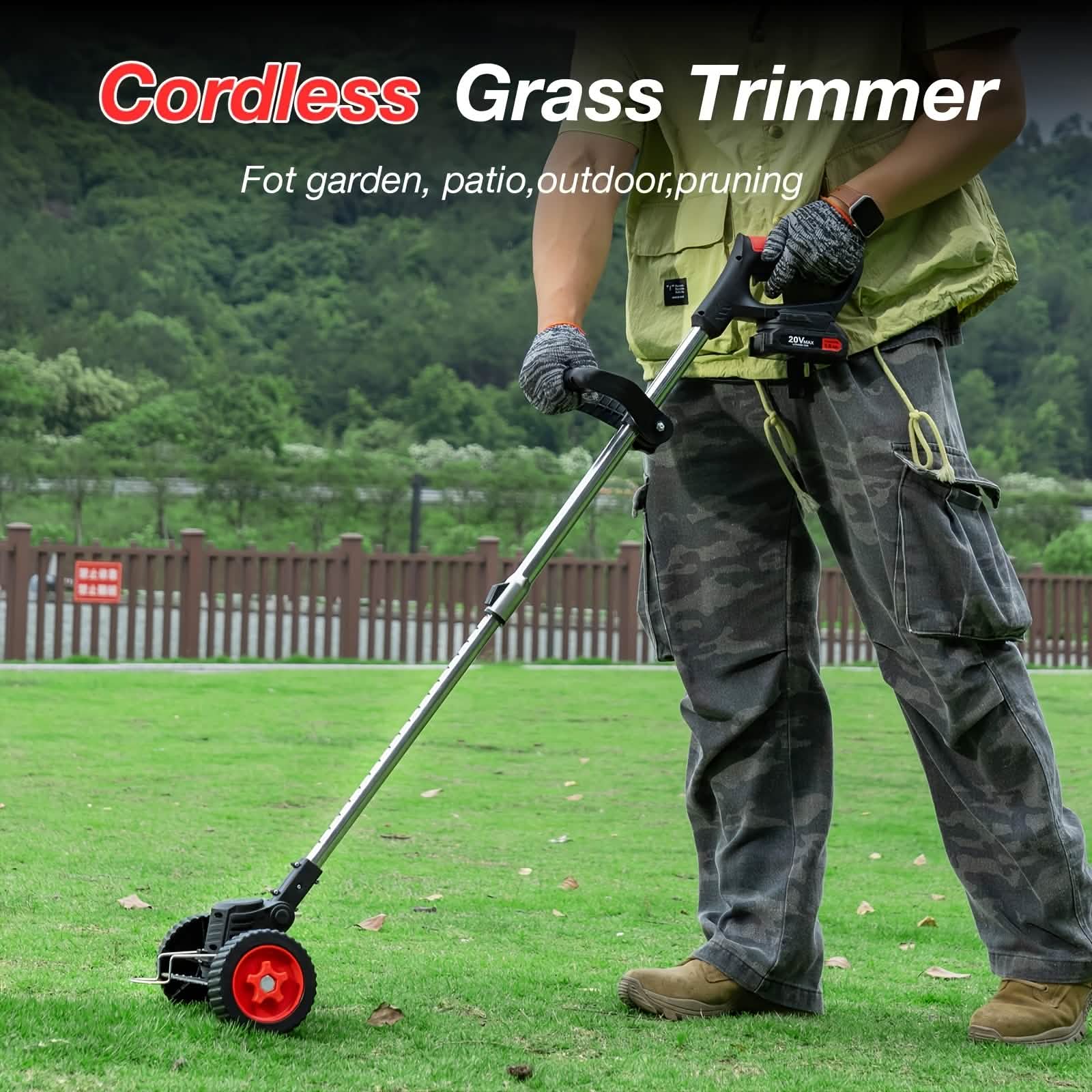 Portable Wireless Electric Lawn Mower 