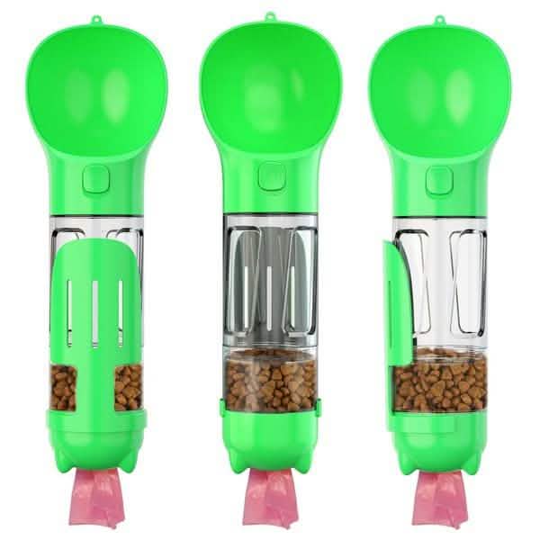 4-in-1 Portable Dog Water Bottle Dispenser