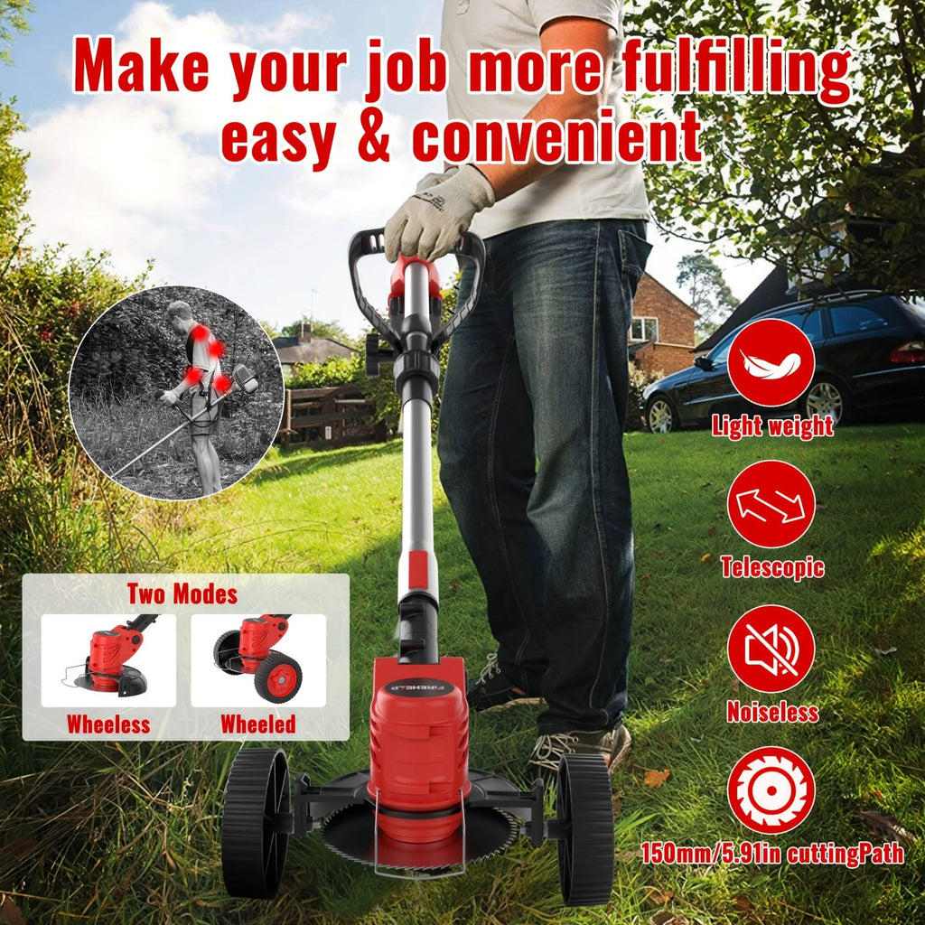 Portable Wireless Electric Lawn Mower 