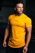 Men's Plus Size Letter Round Neck Short Sleeve T-Shirt
