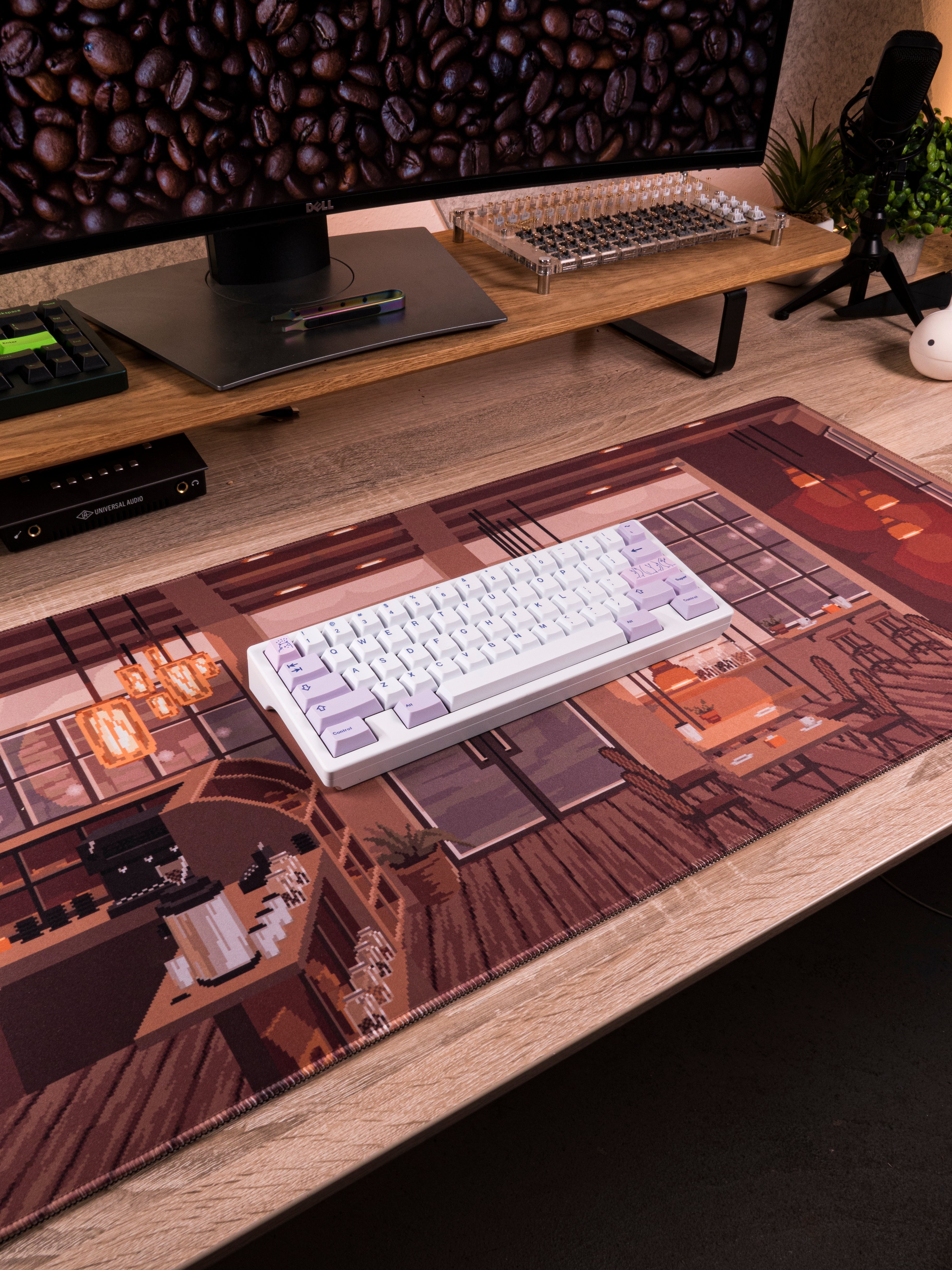Coffee Shop Desk Mat V2