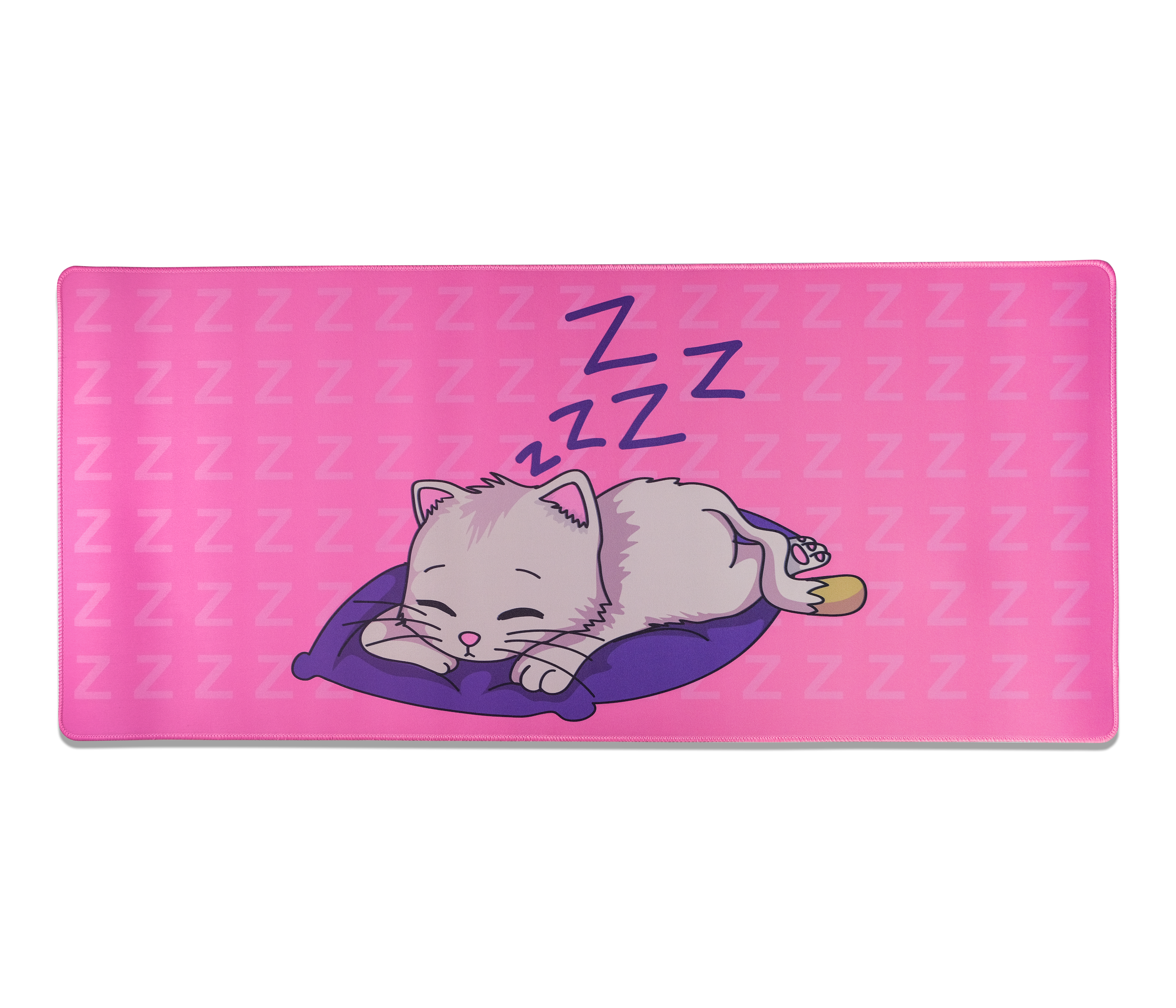 Sleeping Kitty Desk Mat