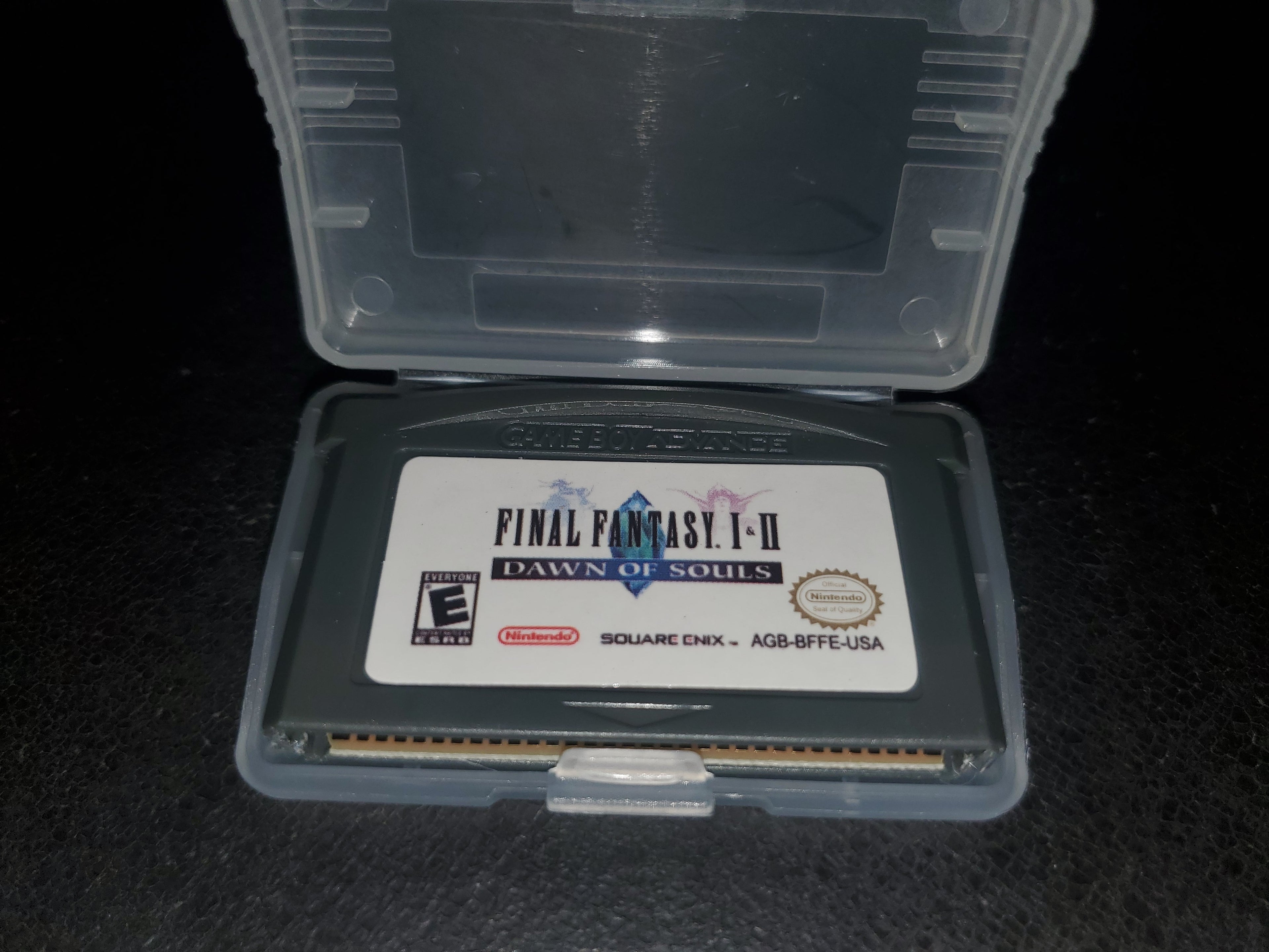 Final Fantasy 1 & 2 Dawn of Souls GBA Video Game Boy Advance Nintendo 2004