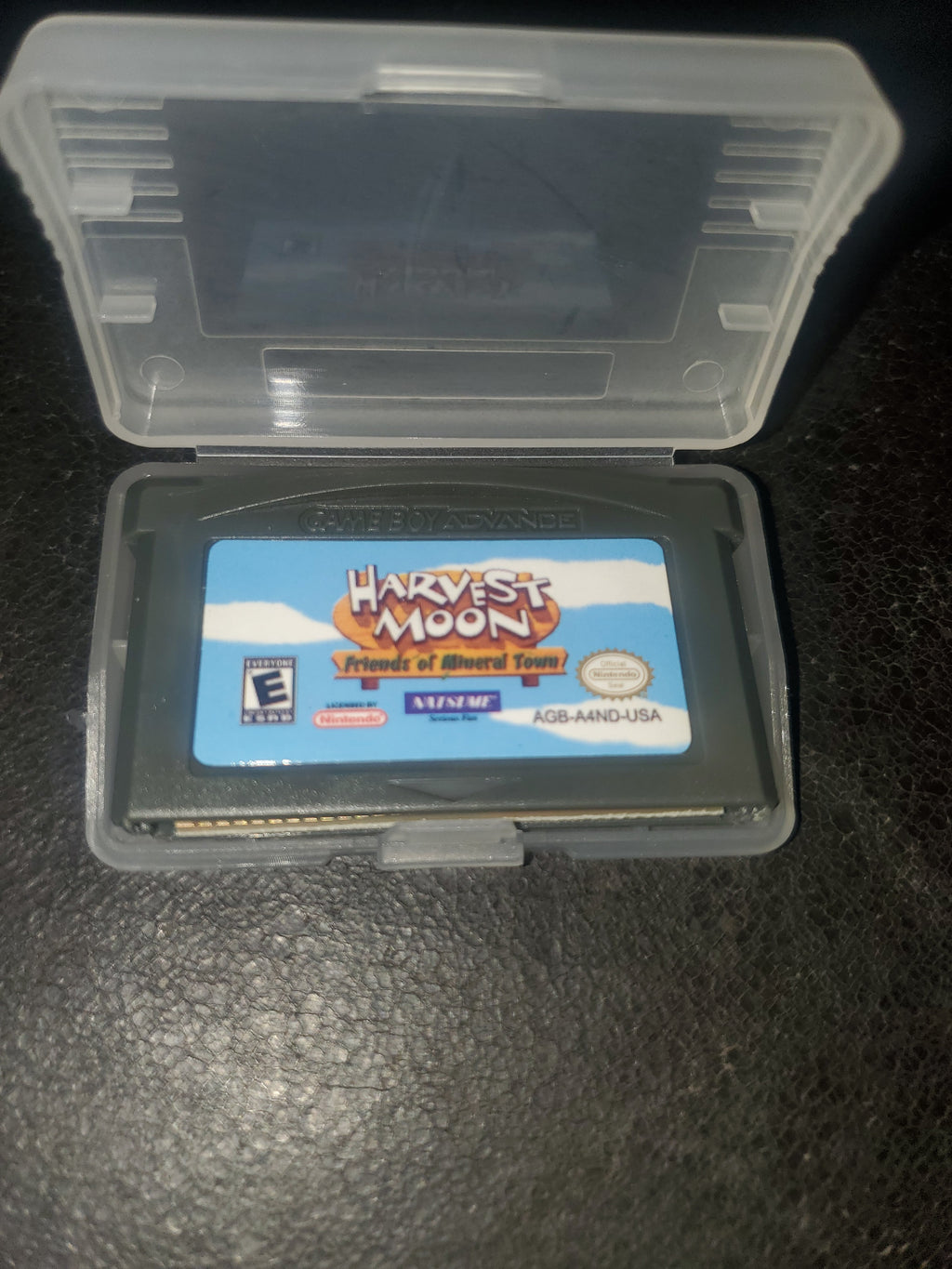 Harvest Moon Friends of Mineral Town GBA Video Game GameBoy Advance