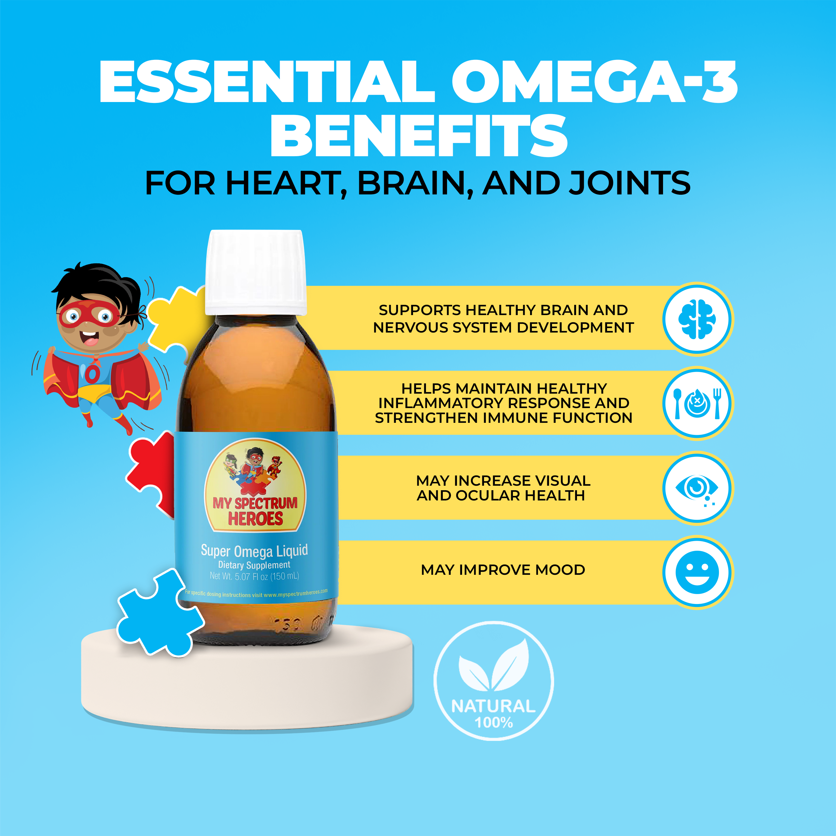 Super Omega Liquid – Essential Fatty Acids for Wellness