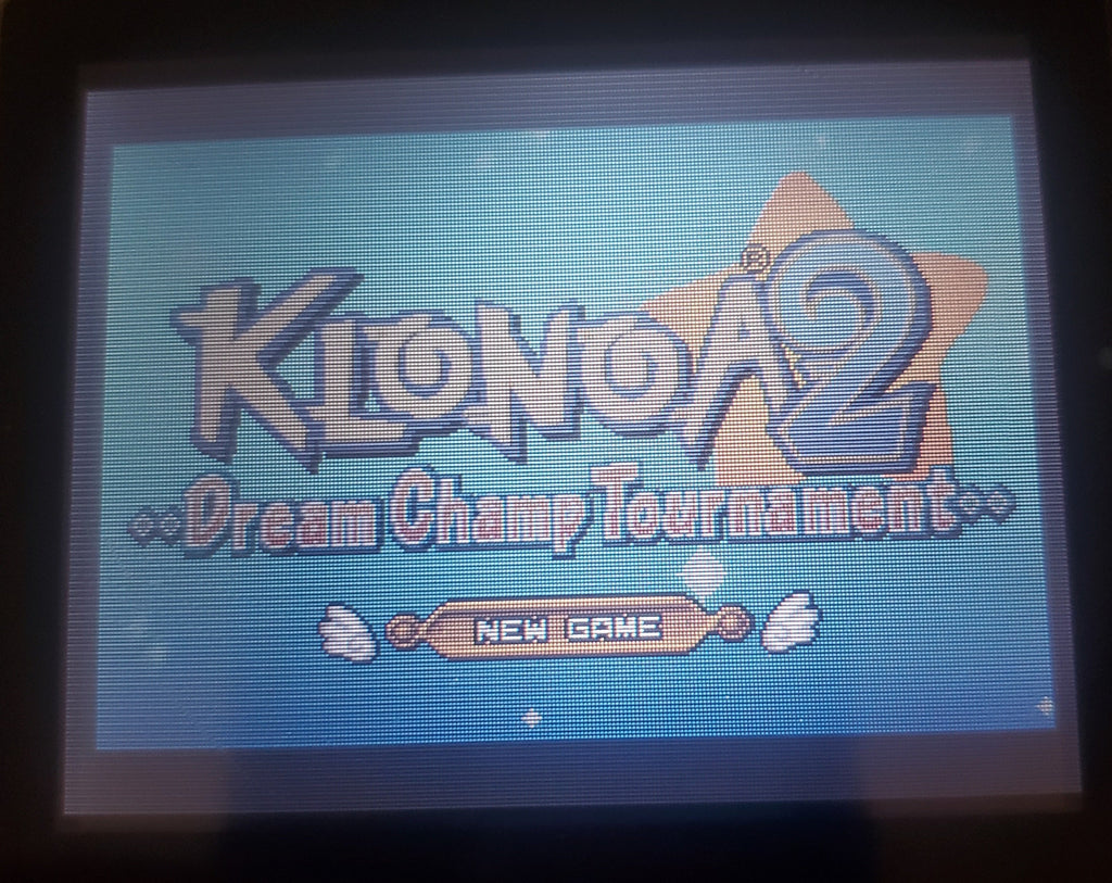 Klonoa 2 Dream Champ Tournament GBA Video Game Boy Advance
