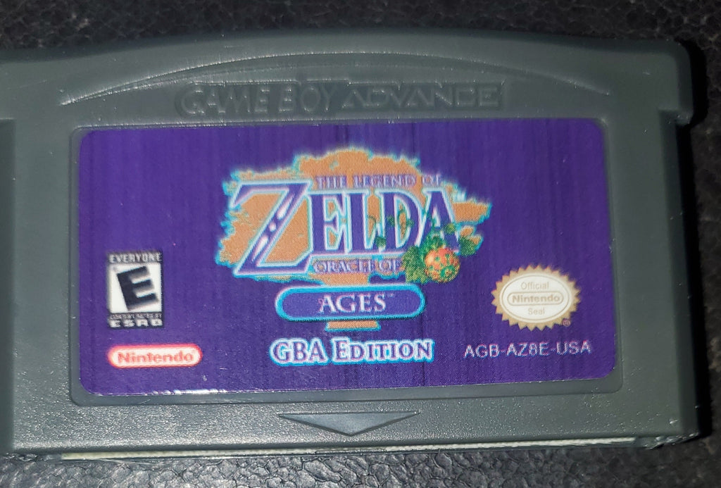 Legend of Zelda Oracle of Ages GBA Video Game Boy Advance