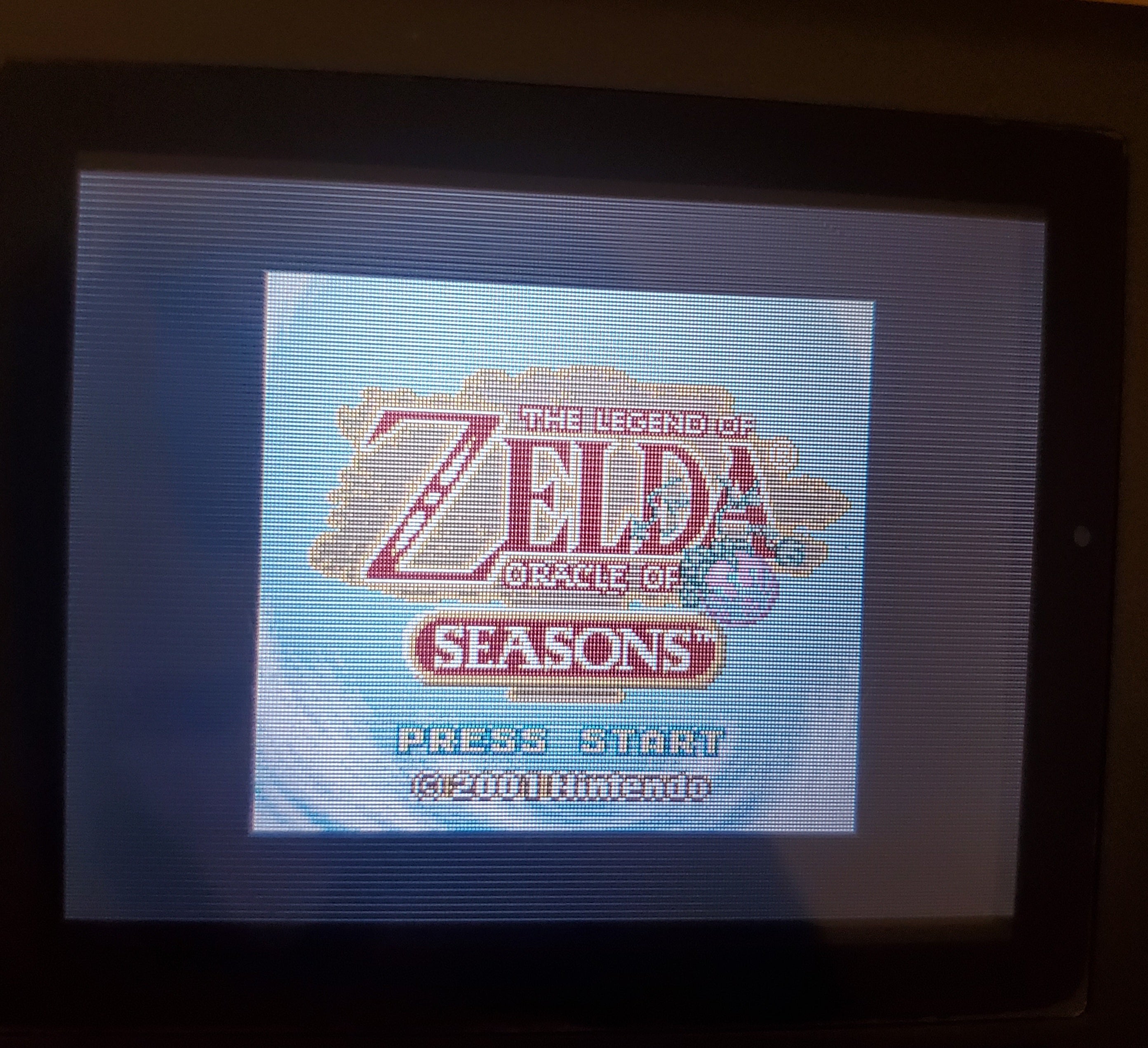 Legend of Zelda Oracle of Seasons GBA Video Game Boy Advance