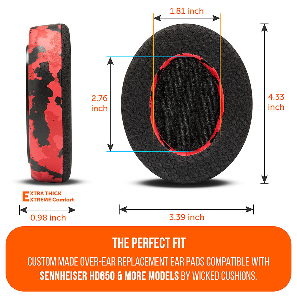 Sennheiser HD6XX & HD600 Gel Earpads - WC FreeZe HD