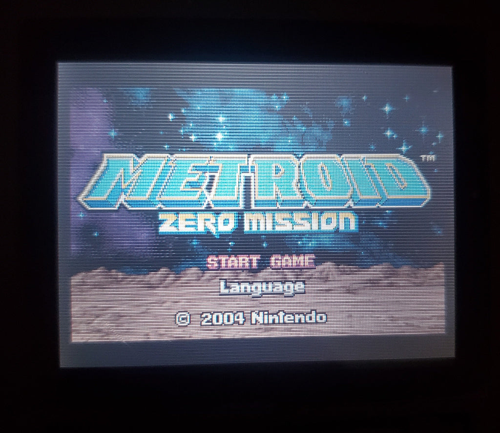 Metroid Zero Mission GBA Video Game Boy Advance