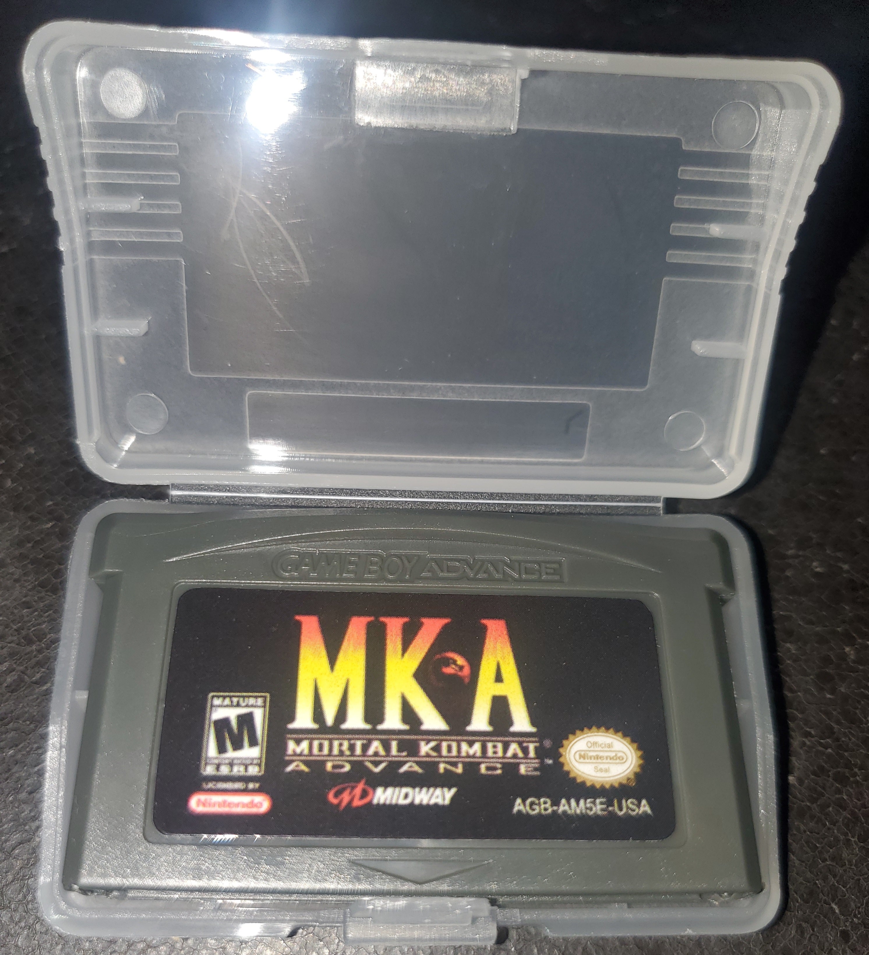 Mortal Kombat Advance MKA GBA Video Game Boy Advance