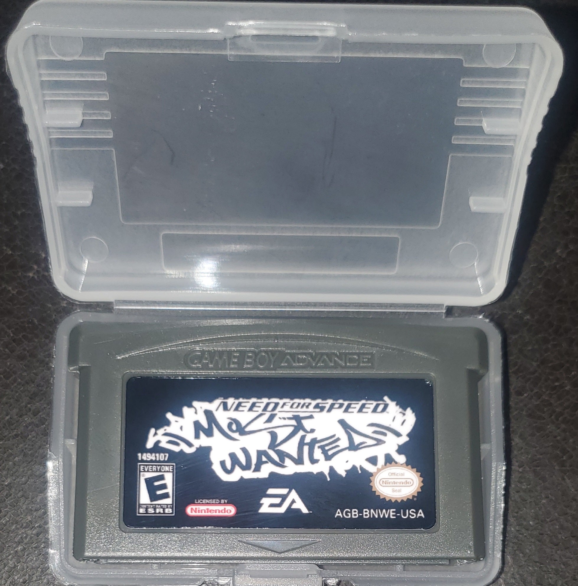 Need for Speed Most Wanted GBA Video Game Boy Advance Nintendo