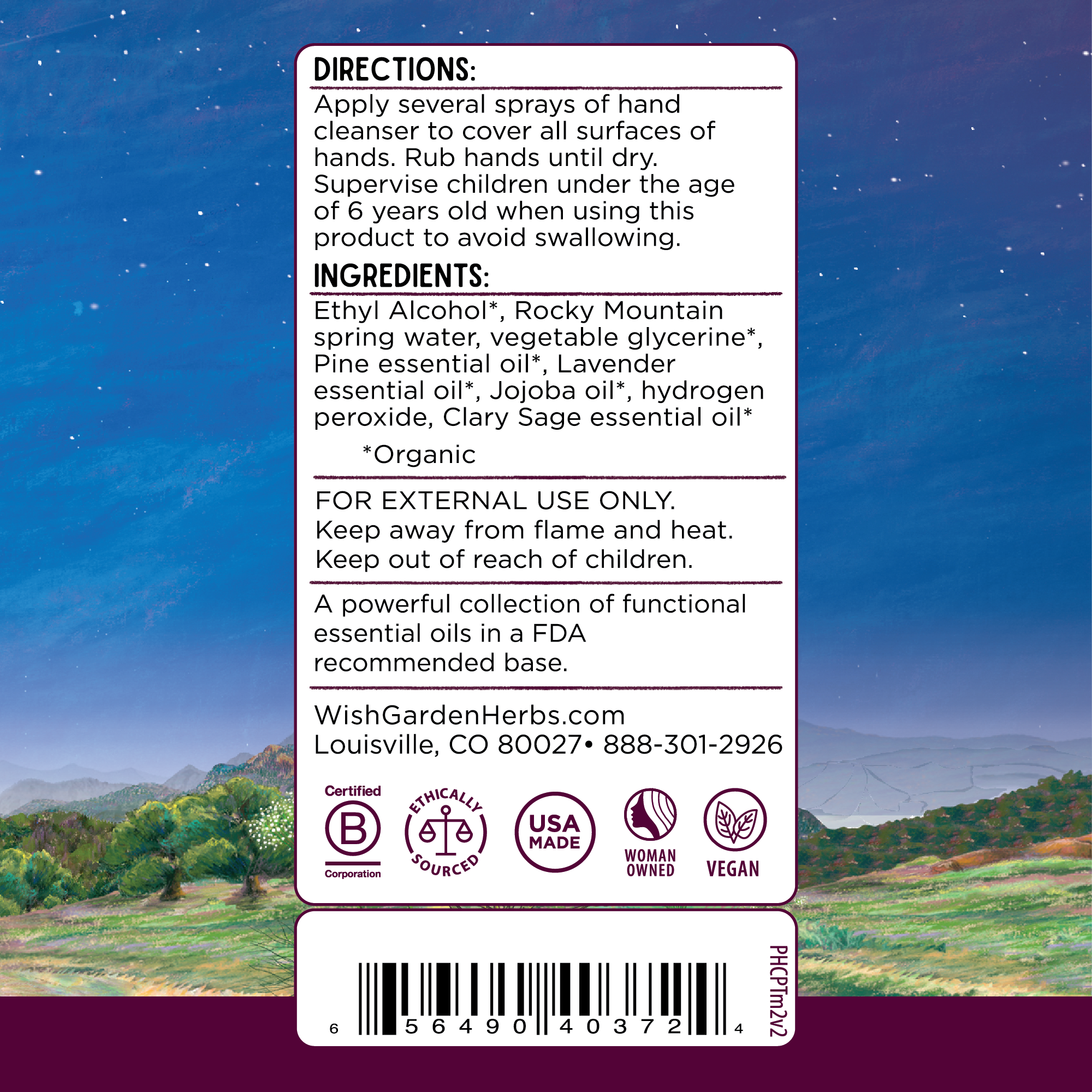 Peaceful Protector Hand Purifier
