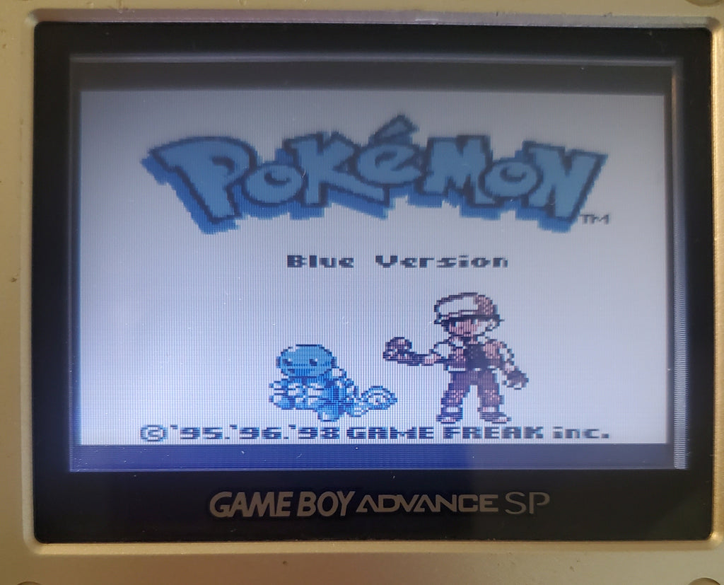 Pokemon Blue GBC Video Game Boy Color 1998