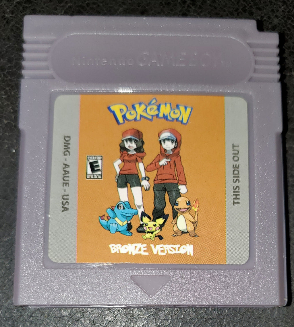 GBC Pokemon ROM Hack Video Game Cartridge GameBoy Color