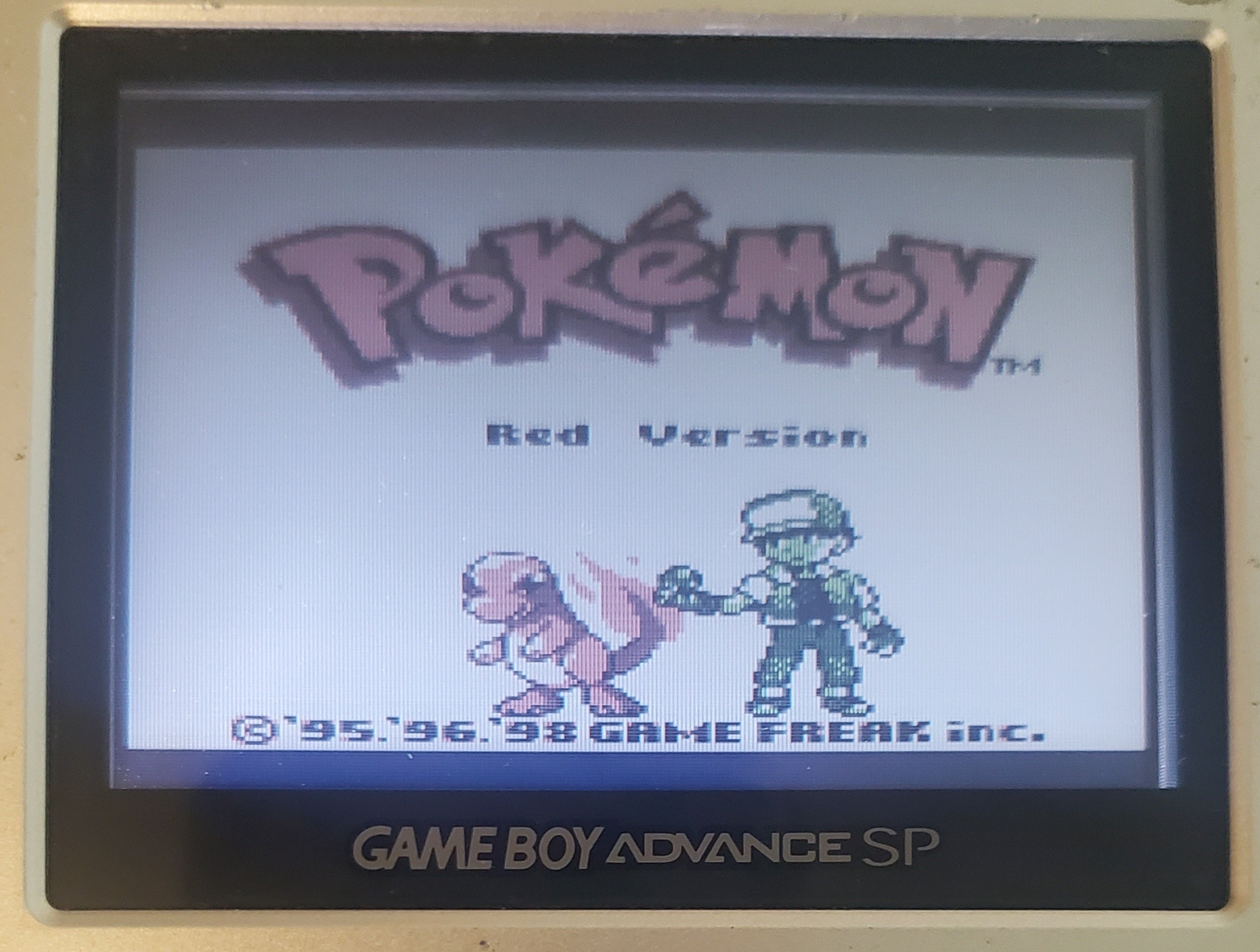 Pokemon Red GBC Video Game Gameboy Color 1998
