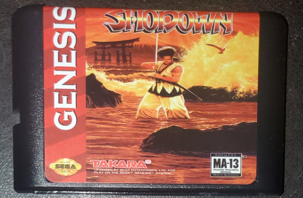 Sega Genesis Mega Drive Video Game Cartridges