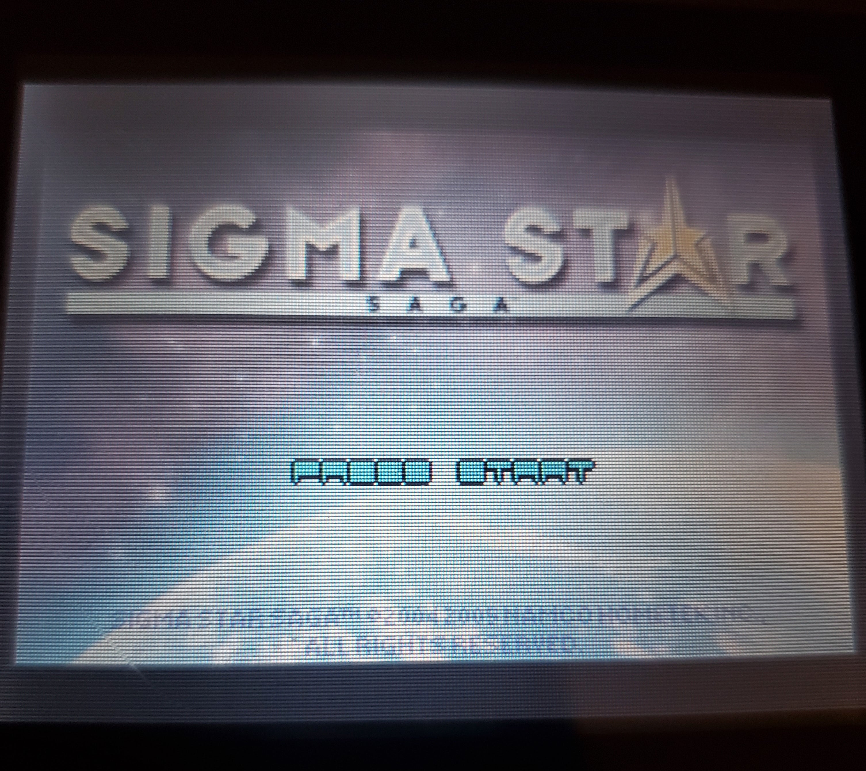 Sigma Star Saga GBA Video Game Boy Advance Nintendo