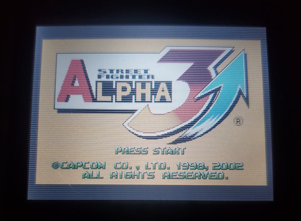 Street Fighter Alpha 3 GBA Video Game Boy Advance